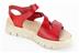 Afb. Detail B van ROOD 3 VELCRO SANDAAL SHEY