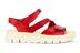 Afb. Detail D van ROOD 3 VELCRO SANDAAL SHEY
