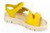 Afb. Detail B van GEEL 3 VELCRO SANDAAL SHEY