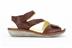 Afb. Detail D van D COGNAC SANDAAL 3 VELCRO MEI