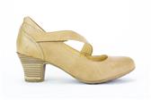 ZAND-BEIGE PUMP RIEMPJE MAGO - Beige