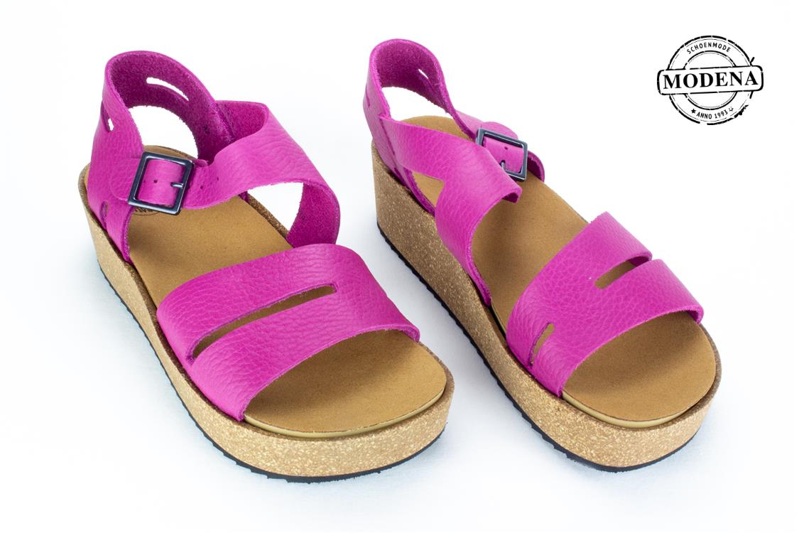 Modena schoenmode - samba - fuchsia samba