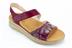 Afb. Detail A van ROOD SANDAAL SCHUINE RIEM