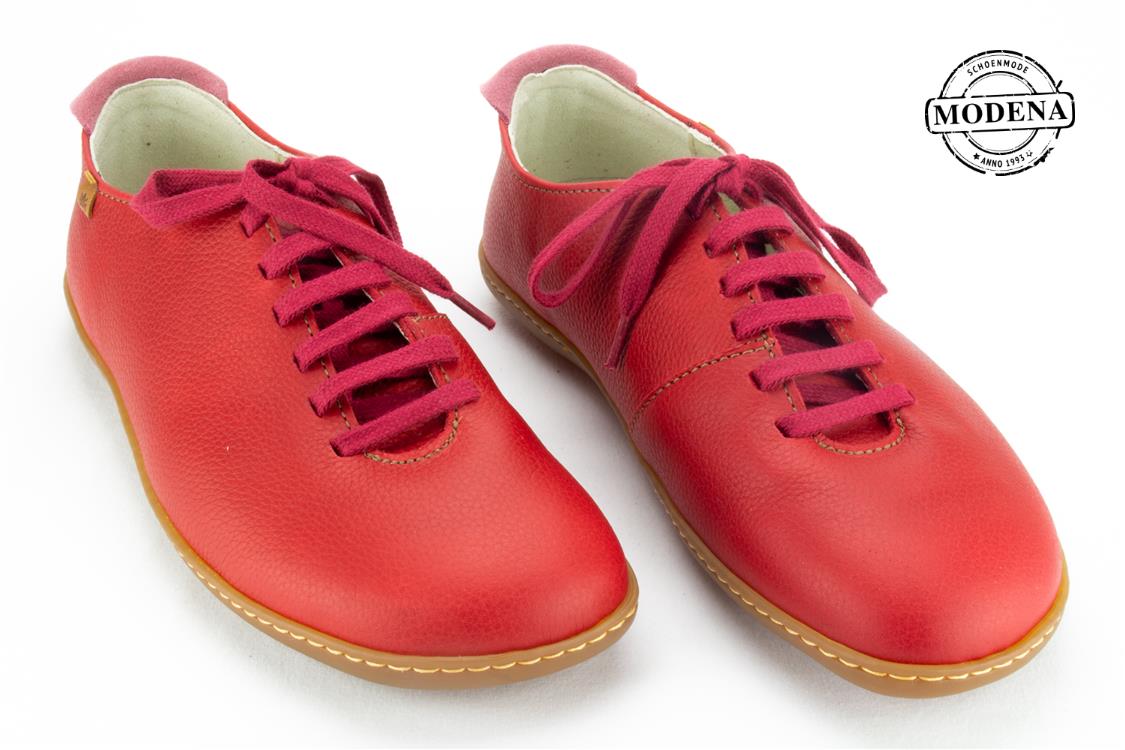 Modena schoenmode - veter el viajero - rood veter el viajero