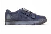 D BLAUW LAGE BASKET 3 VELCRO - Blauw