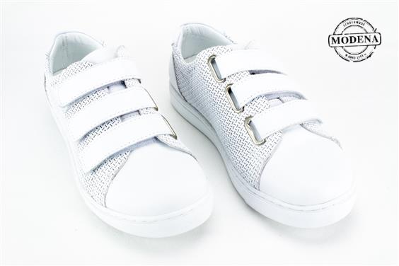 Detailpagina - Ander damesschoenen model: WIT LAGE 3 VELCRO PRINT
