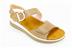 Afb. Detail A van BEIGE SCHUINE SANDAAL GESP