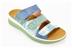 Afb. Detail A van BLAUW - ECRU SLIPPER 3 VELCRO