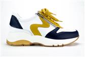 BLAUW-GEEL SNEAKER RITS - Blauw