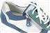 Afb. Detail C van WIT-BLAUW-GROENE SNEAKER