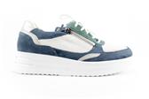 WIT-BLAUW-GROENE SNEAKER