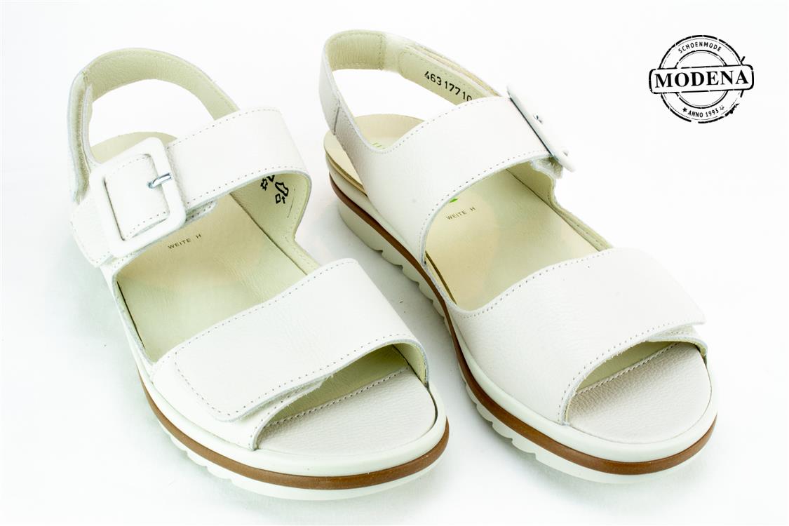 Modena schoenmode - gesp sandaal - ecru sandaal gesp