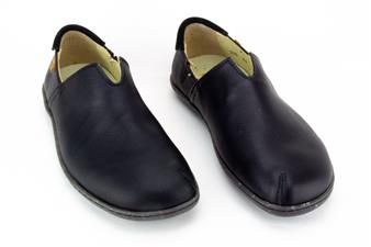 ZWART V-MOCASIN EL VIAJERO