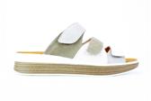 BEIGE MIX SLIPPER 3 VELCRO - Beige