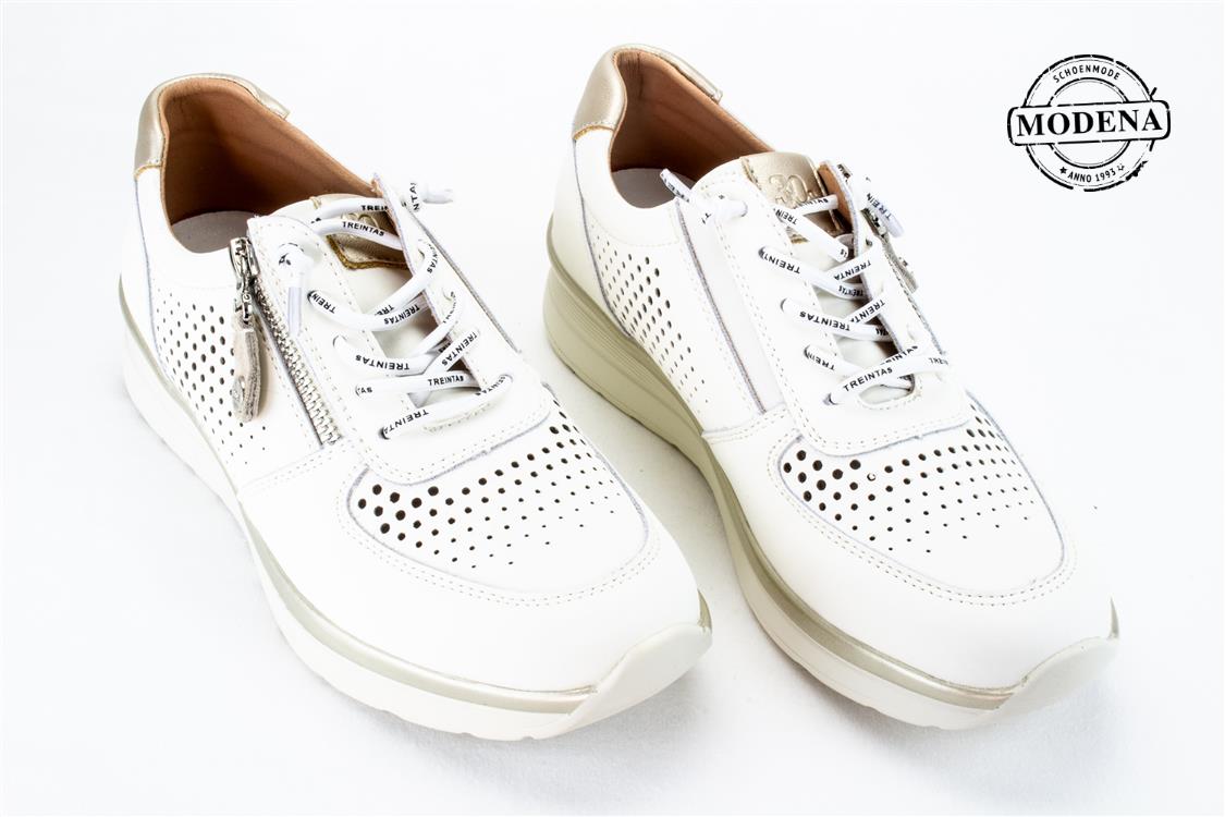 Modena schoenmode - sneaker - ecru sneaker