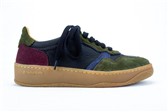 MULTI BLACK SNEAKER GEO - Zwart