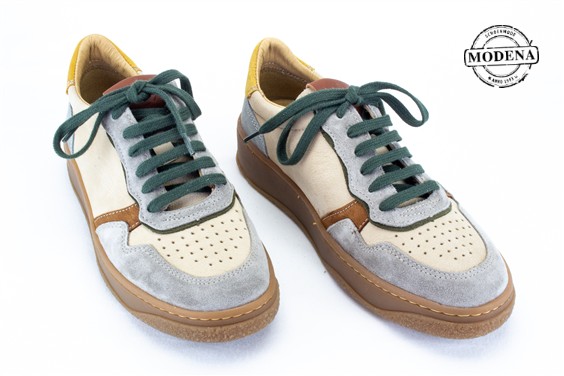 Detailpagina - Ander damesschoenen model: MULTI CREAM SNEAKER GEO