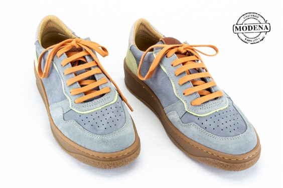 Detailpagina - Ander damesschoenen model: MULTI DENIM SNEAKER GEO