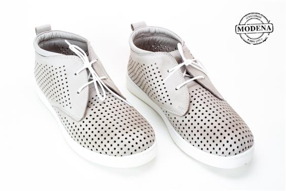 Detailpagina - Ander damesschoenen model: TAUPE HALFHOGE BASKET PERFOREE