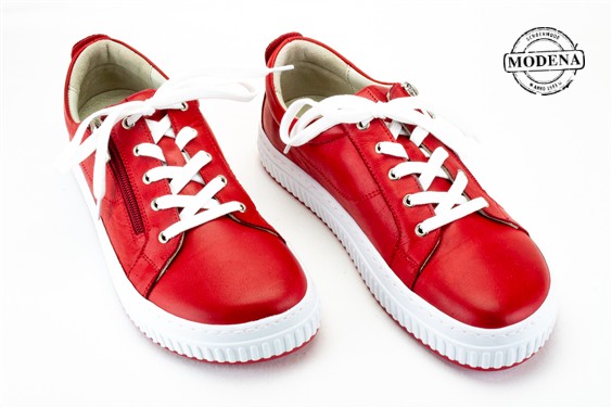 Detailpagina - Ander damesschoenen model: ROOD LAGE  MET ROOD AAN ZOOL