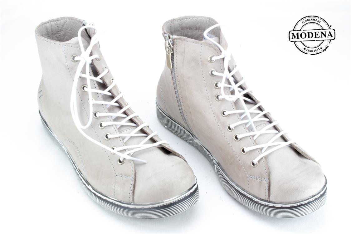 Modena schoenmode - hoge basket - taupe hoge basket