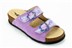 Afb. Detail A van PAARS SLIPPER BLOEMEN GESP