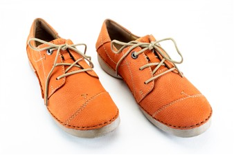 ORANJE LAGE VETERSCHOEN FERGEY
