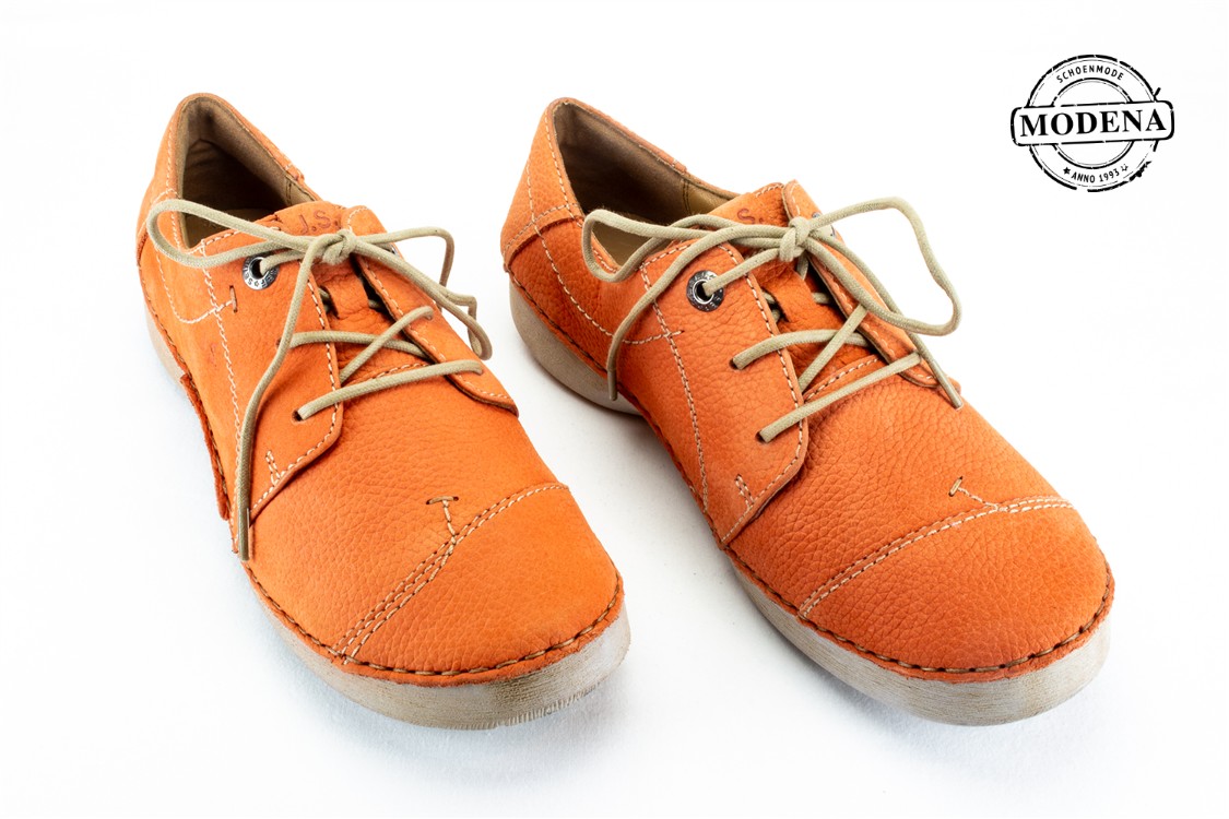 Modena schoenmode - fergey - oranje veter fergey
