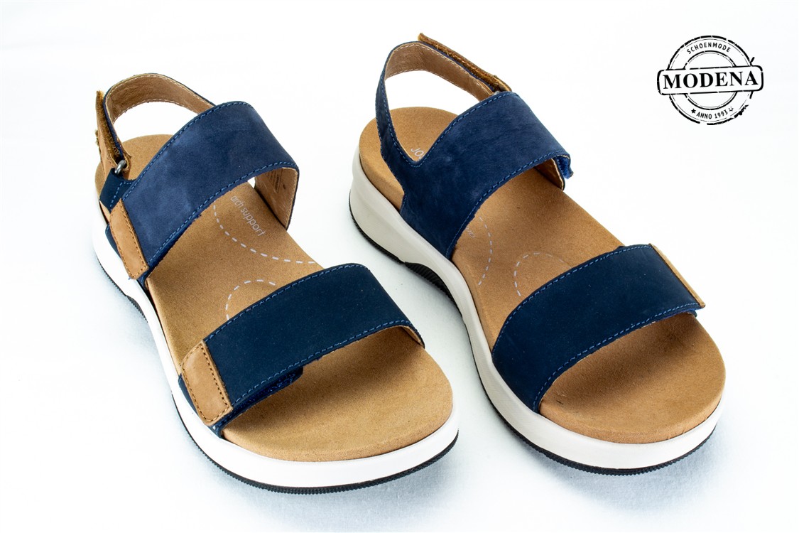 Modena schoenmode - estelle - bl sandaal 2 velcro