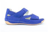 F BLAUW SANDAAL GESLOTEN HIEL - Blauw