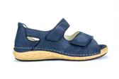 BLAUW SANDAAL TOE HIEL K-BREED - Blauw