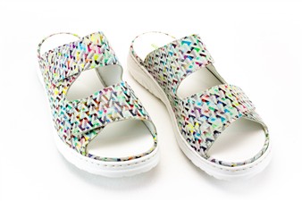 KLEURTJES SLIPPER 2 VELCRO
