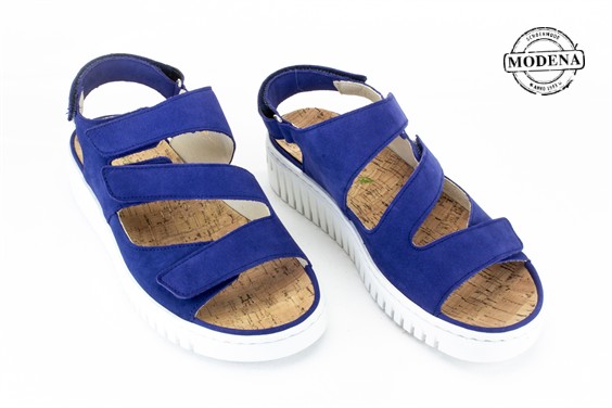Detailpagina - Ander damesschoenen model: F BLAUW SANDAAL 4 VELCRO