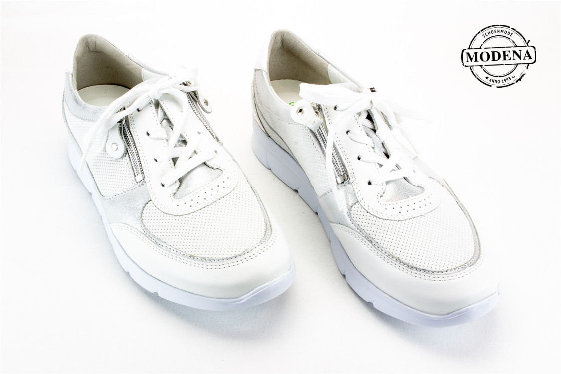 Modena schoenmode - wit sneaker M - wit sneaker K
