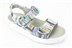 Afb. Detail A van MULTI BLAUW SANDAAL VELCROS