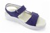 Afb. Detail B van BLAUW LINNEN SANDAAL VELCRO