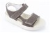 Afb. Detail A van TAUPE LINNEN SANDAAL VELCRO