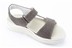 Afb. Detail B van TAUPE LINNEN SANDAAL VELCRO