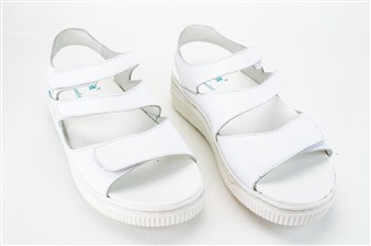 WIT SANDAAL 3 VELCRO