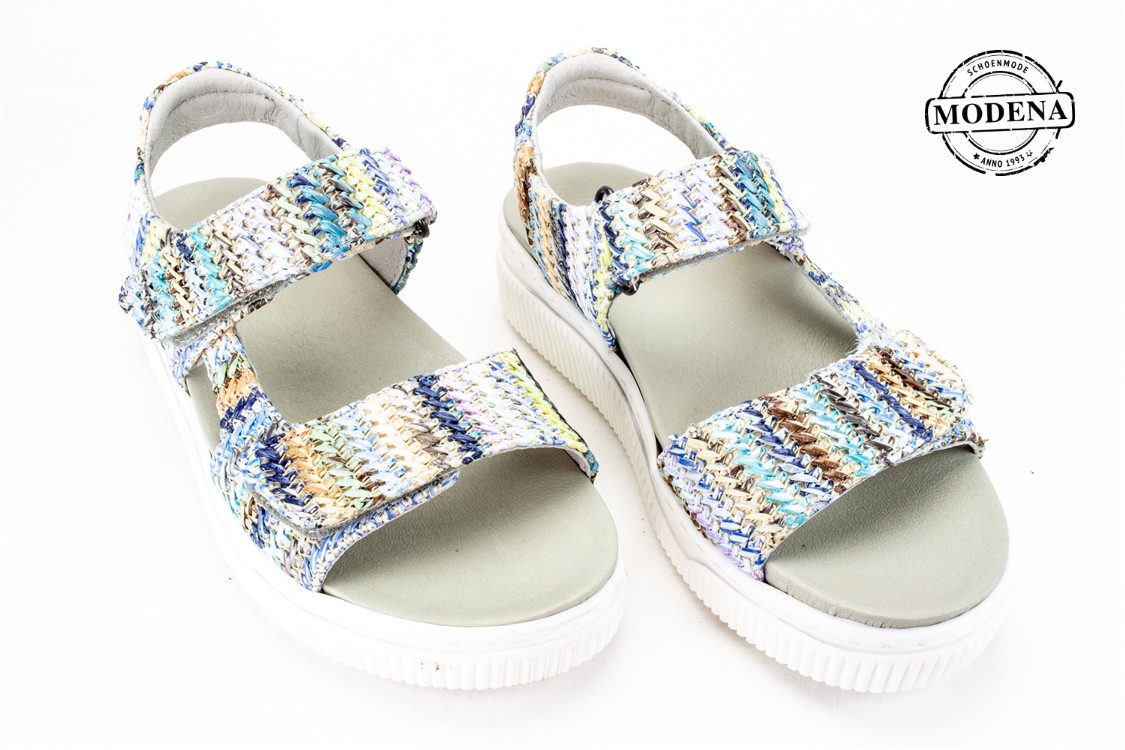 Modena schoenmode - multi sandaal - multi bl sandaal
