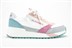 Afb. Detail D van WIT-KLEURTJES SNEAKER RITS