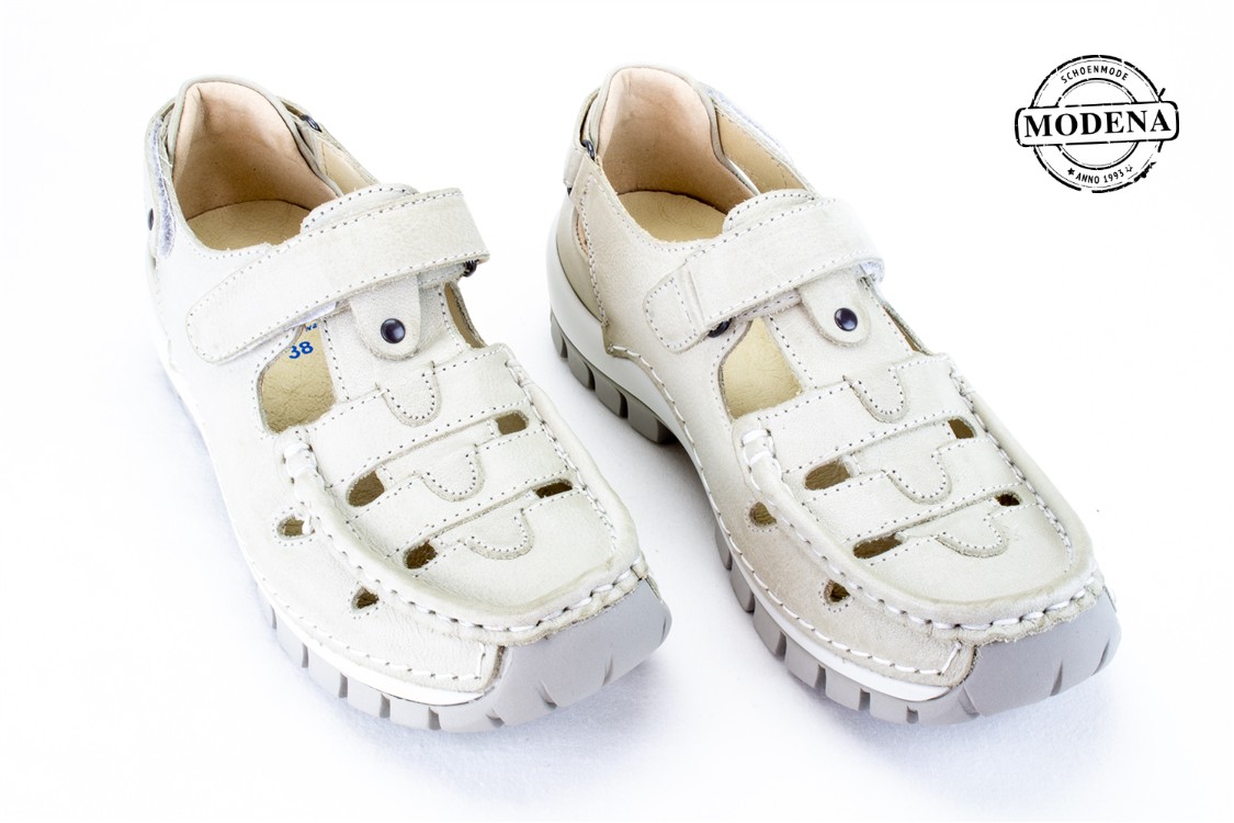 Modena schoenmode - move - beige velcro move