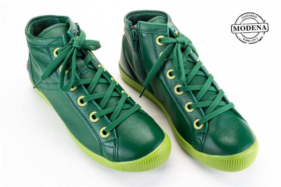 Modena schoenmode - hoge - groen hoge veter