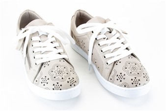 TAUPE LAGE BASKET RITS PERFORE