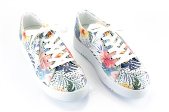 BLOEMEN LAGE SNEAKER ZIJ-RITS