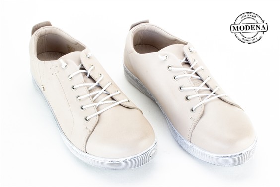 Detailpagina - Ander damesschoenen model: TAUPE LAGE BASKET ELASTIEK