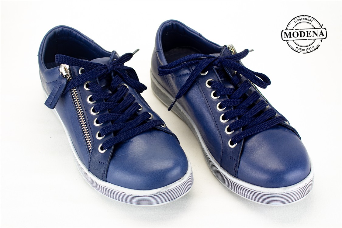 Modena schoenmode - lage zij-rits - lagune lage zij rits