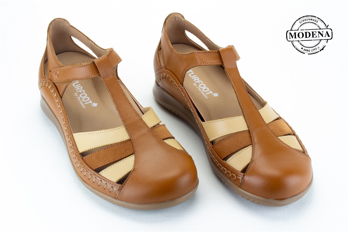 Modena schoenmode - naturfoot - cognac mic schoen