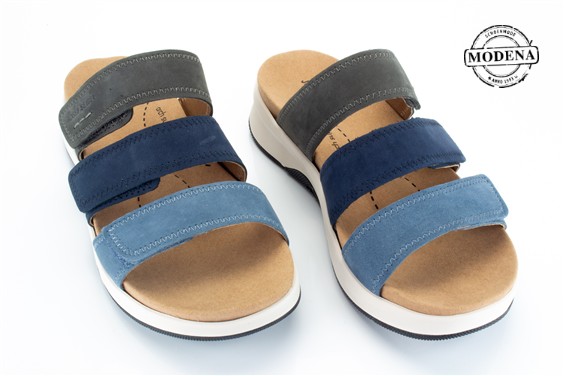 Detailpagina - Ander damesschoenen model: BLAUW MULTI SLIPPER