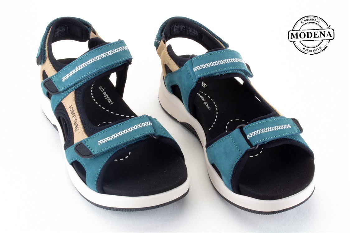 Modena schoenmode - sandaal - petrol sport sandaal